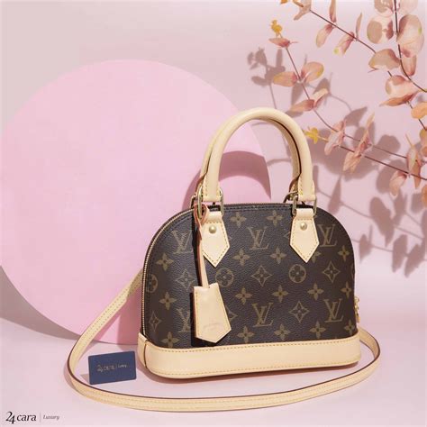 louis vuitton france 91001 beige bag|Alma BB Monogram Canvas .